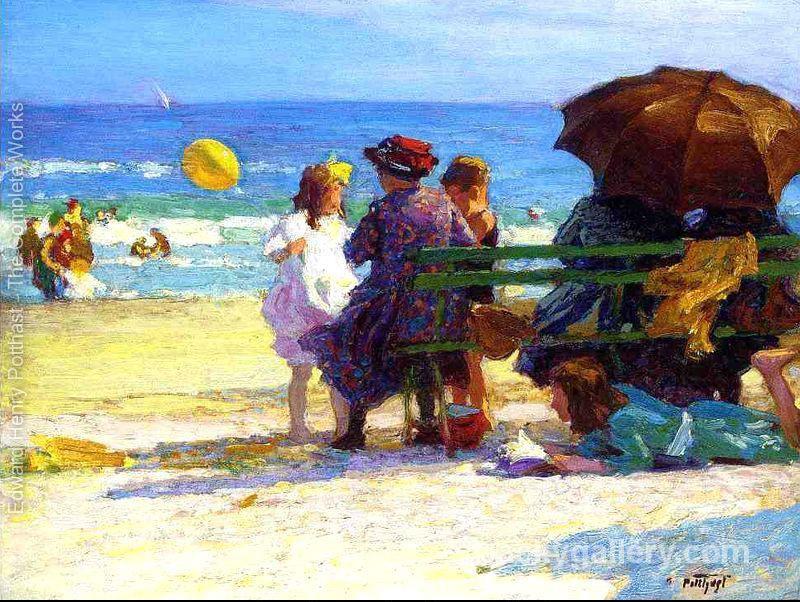 A Family Outing by Edward Henry Potthast paintings reproduction